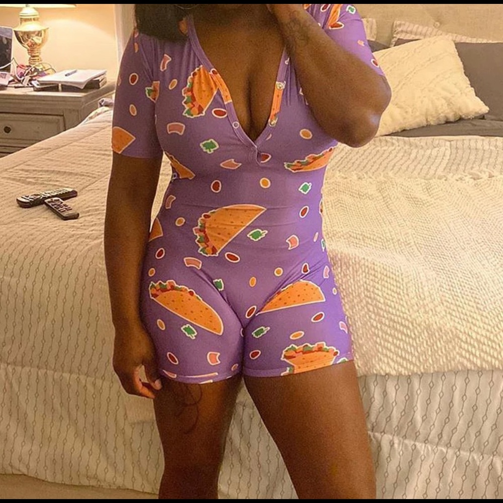 🌮 NWT Taco 🌮Shorts 🌮Onesie Set🌮